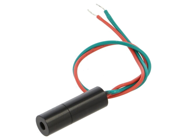 Module: laser; 4mW; rood; lijn; 650nm; 4,5÷5,5VDC; 15÷45mA; 45° Module: laser; 4mW; rood; lijn; 650nm; 4,5÷5,5VDC; 15÷45mA; 45°